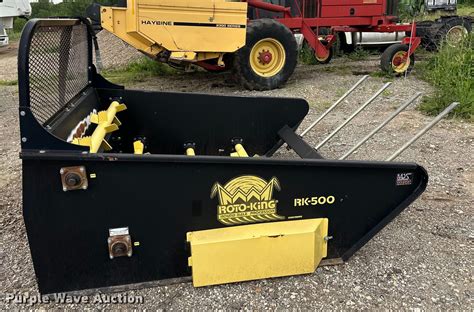 skid steer bale processor for sale|skid steer mounted bale processor.